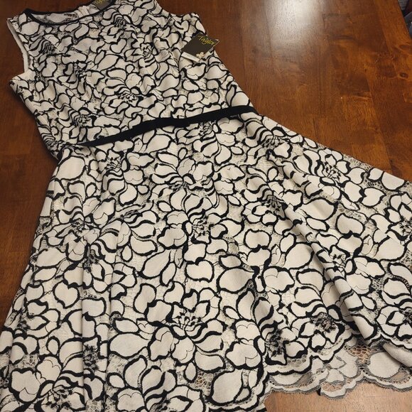 Taylor ~ Floral Print Dress ~ Size 10 ~ NWT - Picture 1 of 4